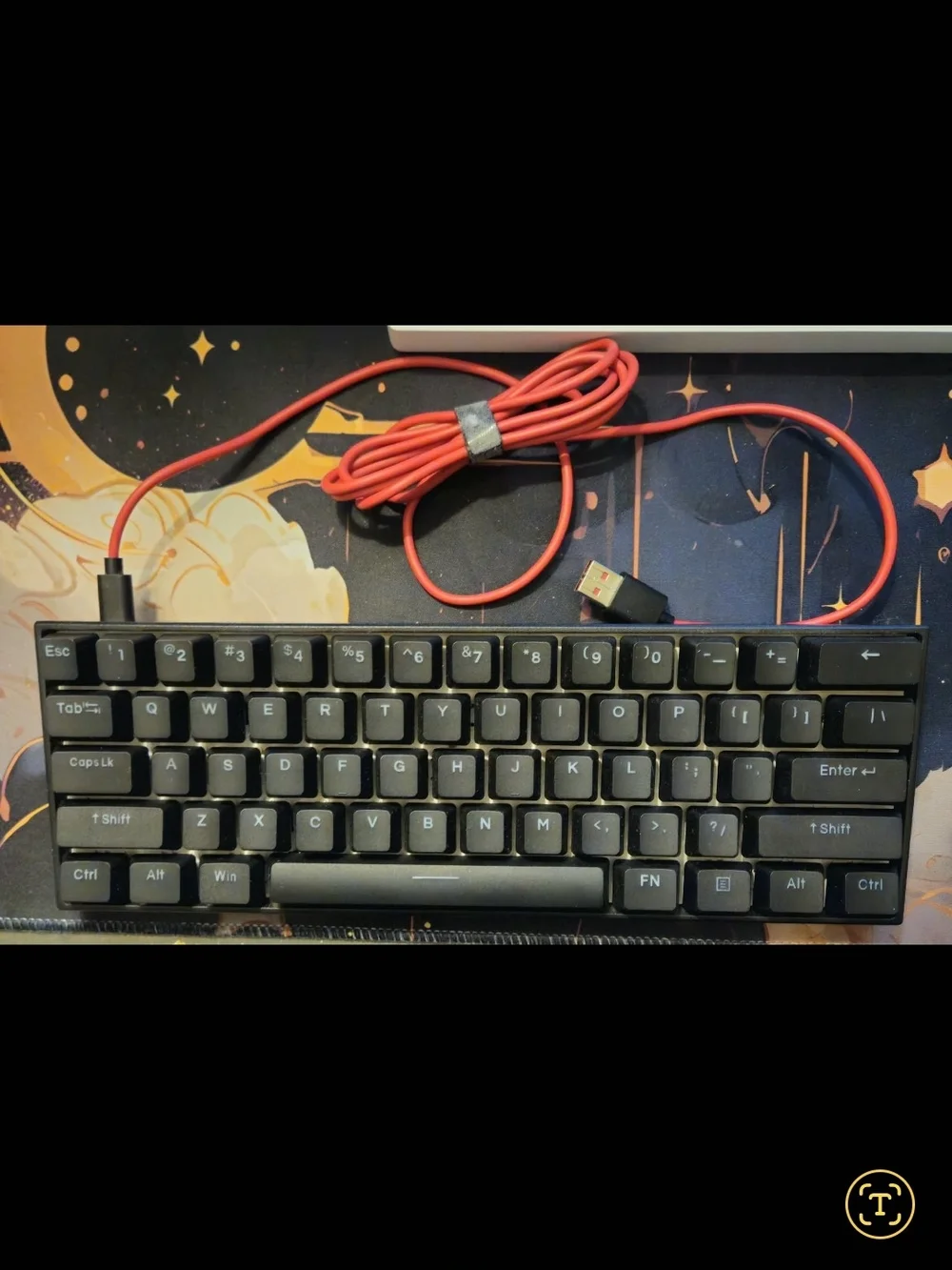 Anne Pro 2 60% Wireless Mechanical Gaming Keyboard RGB Bluetooth Gateron Brown
